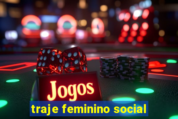 traje feminino social